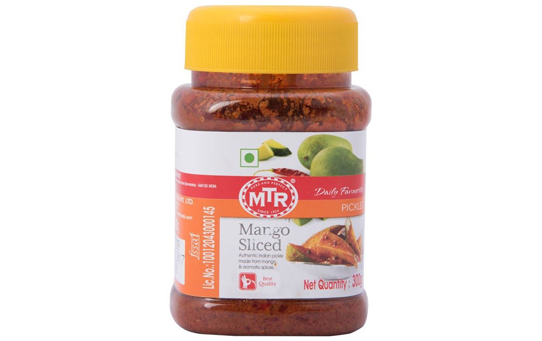 MTR Mango Sliced Pickles   Plastic Bottle  300 grams